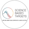 metas de descarbonização aprovadas pela Science Based Target initiative (SBTi)