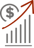 Graph shows growth of more than 95.7% compared to 2022